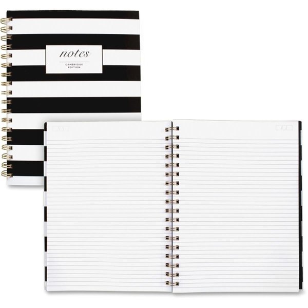 Oruga Hardcover Wirebound Notebook - Black & White OR525389